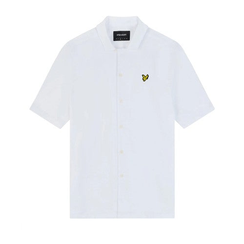 Front - Lyle & Scott Mens Resort Cotton Poplin Shirt
