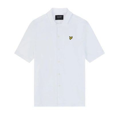 Front - Lyle & Scott Mens Resort Cotton Poplin Shirt