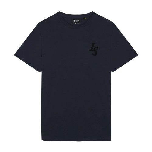 Front - Lyle & Scott Mens Club Emblem T-Shirt