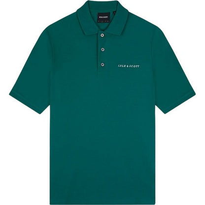 Front - Lyle & Scott Mens Embroidered Polo Shirt
