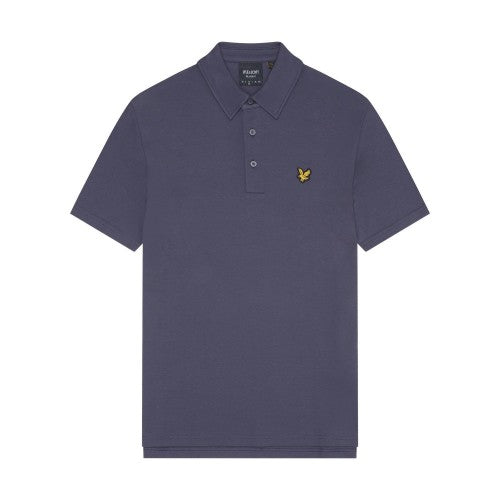 Front - Lyle & Scott Mens Plain Interlock Polo Shirt