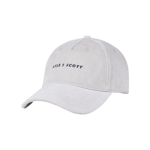 Front - Lyle & Scott Mens Embroidered Cord Cap