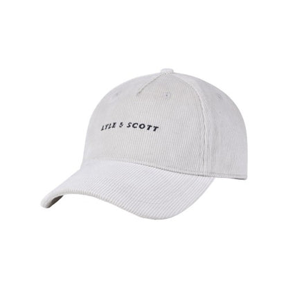 Front - Lyle & Scott Mens Embroidered Cord Cap