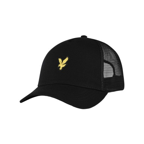 Front - Lyle & Scott Mens Snapback Trucker Cap