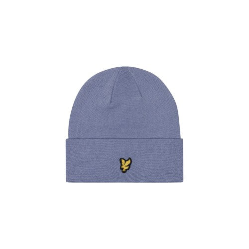 Front - Lyle & Scott Mens Logo Beanie