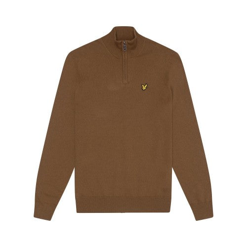 Front - Lyle & Scott Mens Cotton Merino Jumper