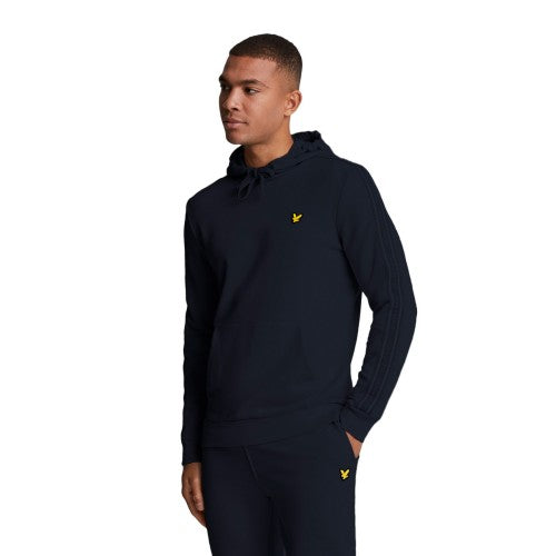 Front - Lyle & Scott Mens Tape Hoodie
