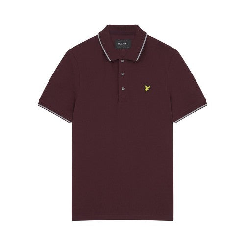 Front - Lyle & Scott Mens Tipped Plus Polo Shirt