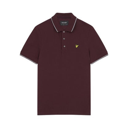 Front - Lyle & Scott Mens Tipped Plus Polo Shirt