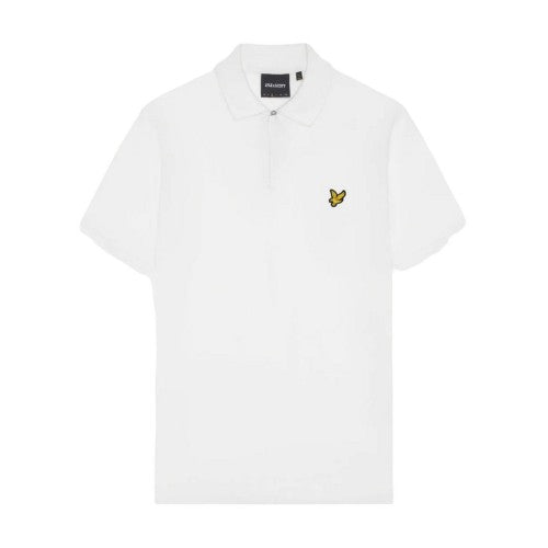 Front - Lyle & Scott Mens Zipped Polo Shirt