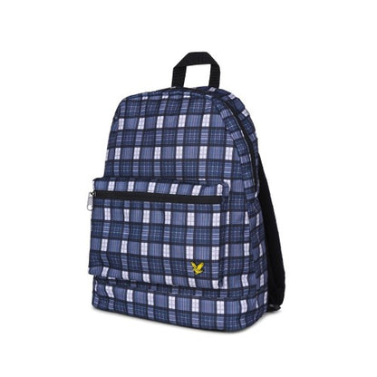 Front - Lyle & Scott Checked Backpack