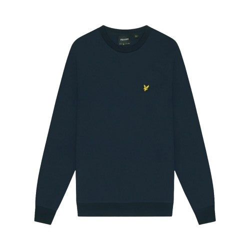 Front - Lyle & Scott Mens Interlock Crew Neck Sweatshirt