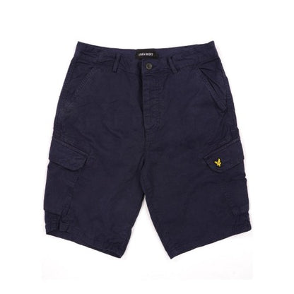 Front - Lyle & Scott Mens Wembley Cargo Shorts