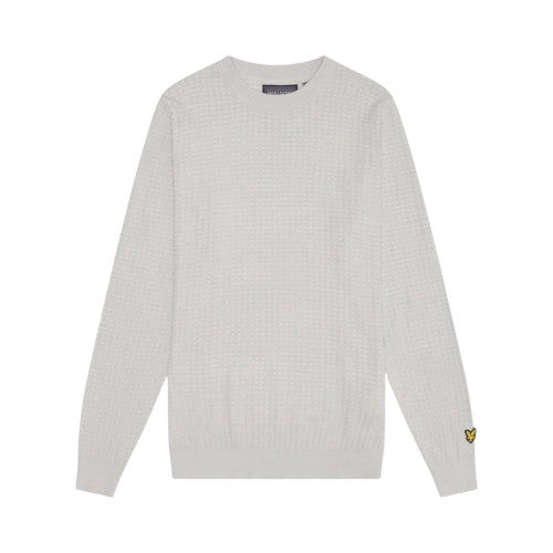 Front - Lyle & Scott Mens Grid Pullover