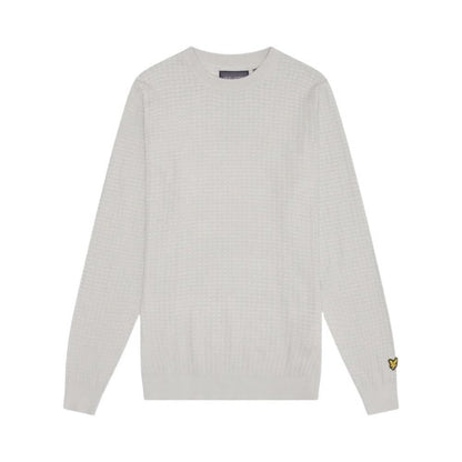 Front - Lyle & Scott Mens Grid Pullover