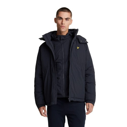Front - Lyle & Scott Mens Padded Puffer Jacket