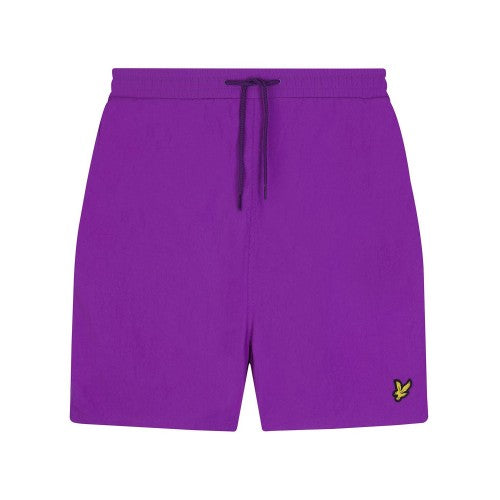 Front - Lyle & Scott Mens Plain Swim Shorts
