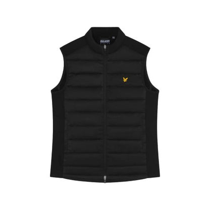 Front - Lyle & Scott Mens Wadded Golf Gilet