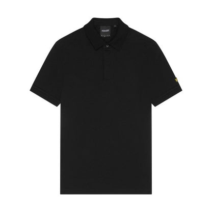 Front - Lyle & Scott Mens Tipped Ottoman Polo Shirt
