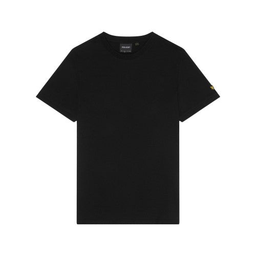 Front - Lyle & Scott Mens Tipped Ottoman T-Shirt