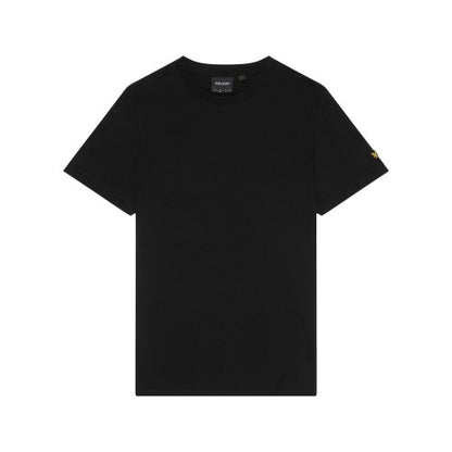 Front - Lyle & Scott Mens Tipped Ottoman T-Shirt