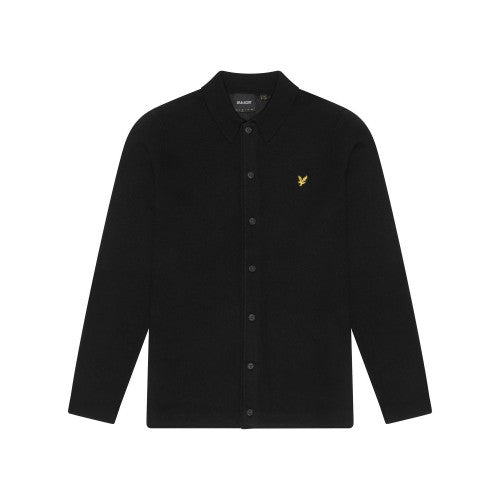 Front - Lyle & Scott Mens Double Knit Shirt