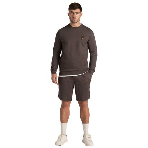 Front - Lyle & Scott Mens Fly Fleece Shorts
