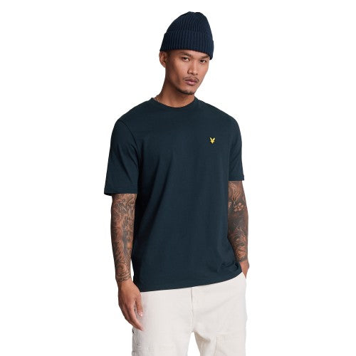 Front - Lyle & Scott Mens Scattered Eagle T-Shirt
