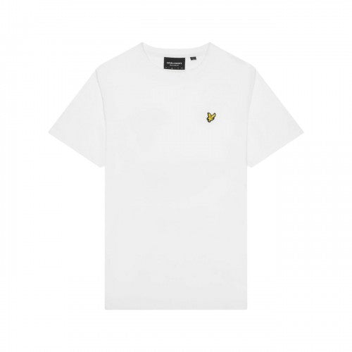 Front - Lyle & Scott Mens Tartan Heritage Graphic Print T-Shirt