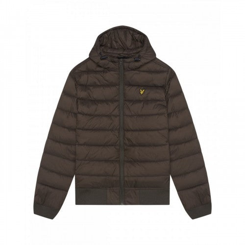 Front - Lyle & Scott Mens Wadded Jacket