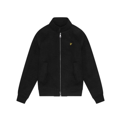Front - Lyle & Scott Mens Wool Harrington Jacket