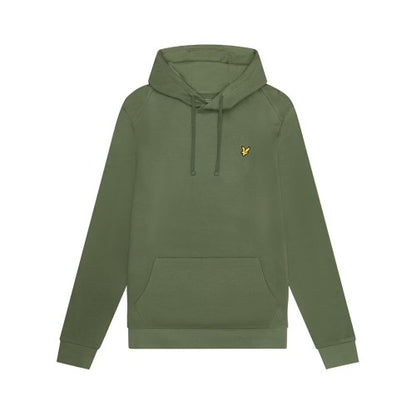 Front - Lyle & Scott Mens Fly Fleece Sports Hoodie