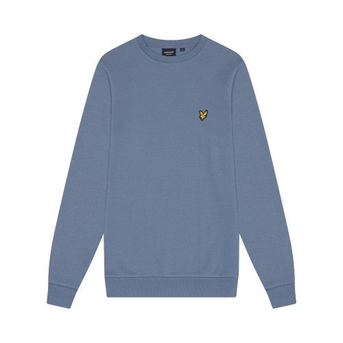 Front - Lyle & Scott Mens Crew Neck Oversized Sweatshirt