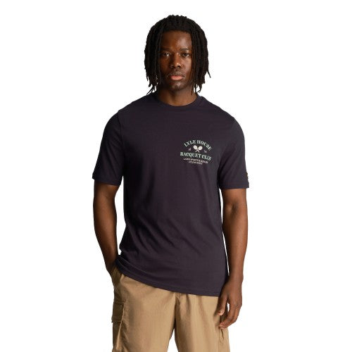 Front - Lyle & Scott Mens Racquet Club T-Shirt