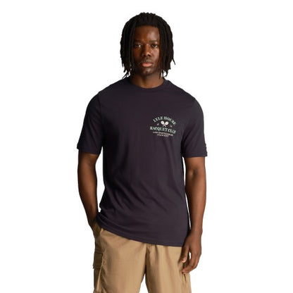 Front - Lyle & Scott Mens Racquet Club T-Shirt