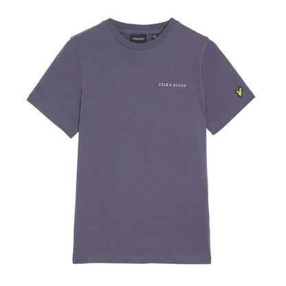 Front - Lyle & Scott Boys Script Logo T-Shirt