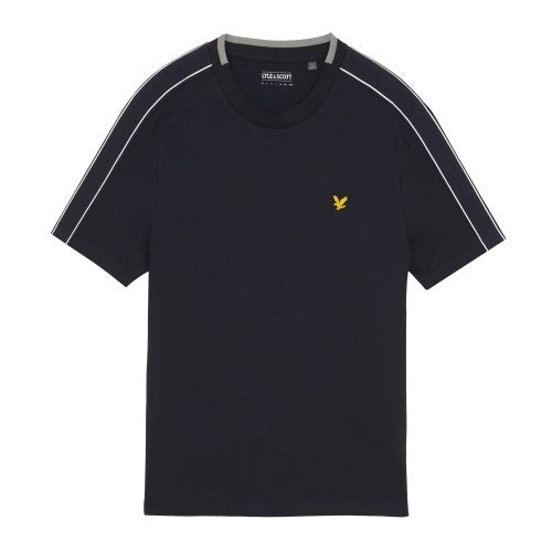 Front - Lyle & Scott Mens Tape T-Shirt