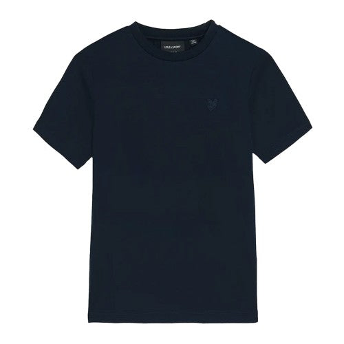 Front - Lyle & Scott Boys Tonal Logo T-Shirt
