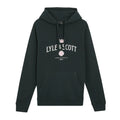Front - Lyle & Scott Mens Cheers To Tradition Graphic Loopback Hoodie