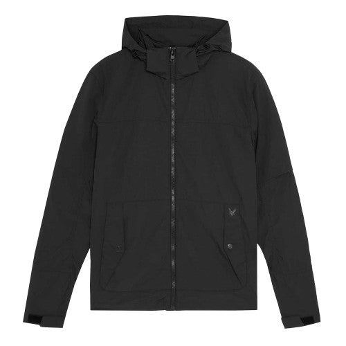 Front - Lyle & Scott Mens Water Resistant Packaway Jacket