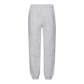 Front - Fruit of the Loom Childrens/Kids Premium Heather Elasticated Cuff Jogging Bottoms