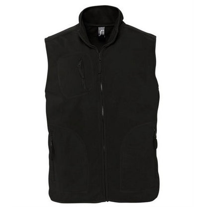 Front - SOLS Unisex Adult Norway Fleece Gilet