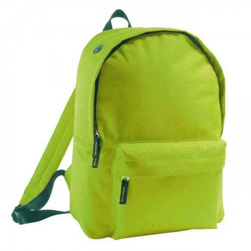 Front - SOLS Rider Plain Backpack
