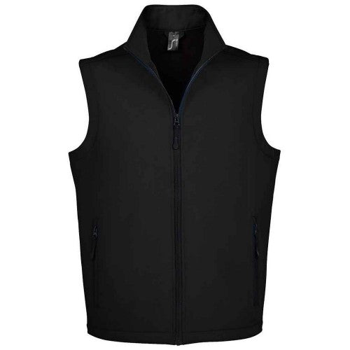 Front - SOLS Unisex Adult Race Softshell Gilet
