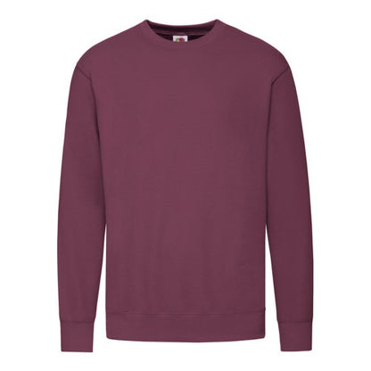Front - Fruit of the Loom Unisex Adult Lightweight Set-in Sweatshirt