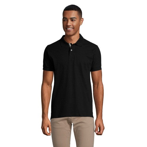 Front - SOLS Mens Portland Polo Shirt