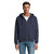 Front - SOLS Mens Spike Full Zip Hoodie