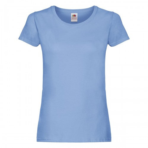 Front - Fruit of the Loom Womens/Ladies Original Cotton T-Shirt