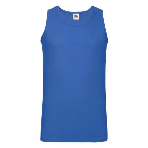 Front - Fruit of the Loom Unisex Adult Valueweight Athletic Tank Top