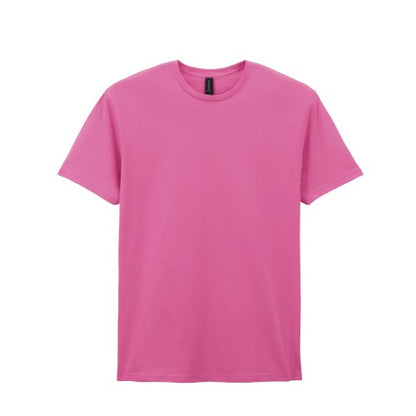 Front - Gildan Unisex Adult Softstyle Plain Cotton T-Shirt